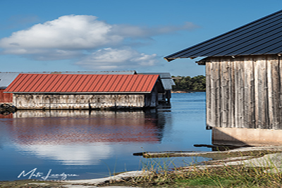 Sjöbodar i Käringsund