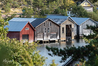 Sjöbodar i Käringsund